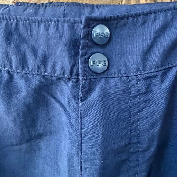 Columbia PFG Womens Navy Lightweight Shorts Omni Shade XL Fishing Outdoors - Picture 4 of 8